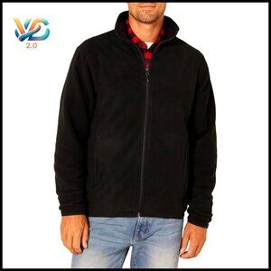 Men's Full-Zip Fleece Jacket, Polar Fleece, Cold Weather, Zippered Pockets